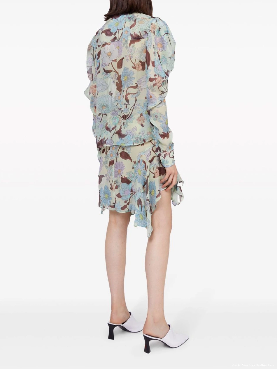 Cheap Women Lady Garden blouse Stella silk McCartney 0824